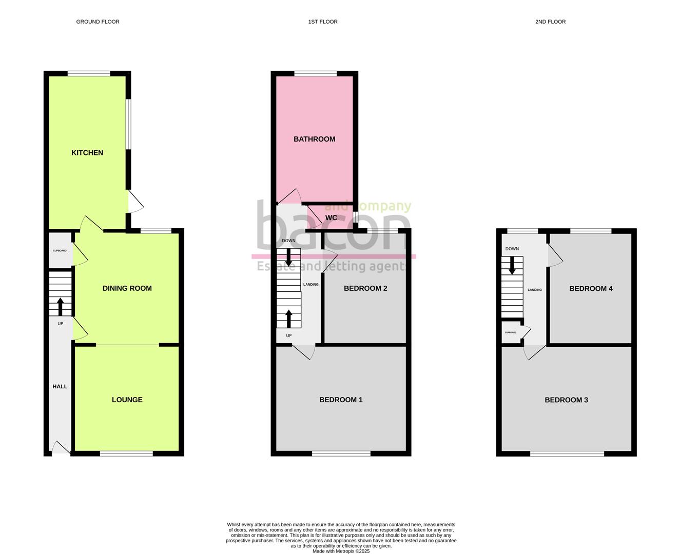 Floor Plan | House - Terraced | Gratwicke Road, Worthing | For Sale